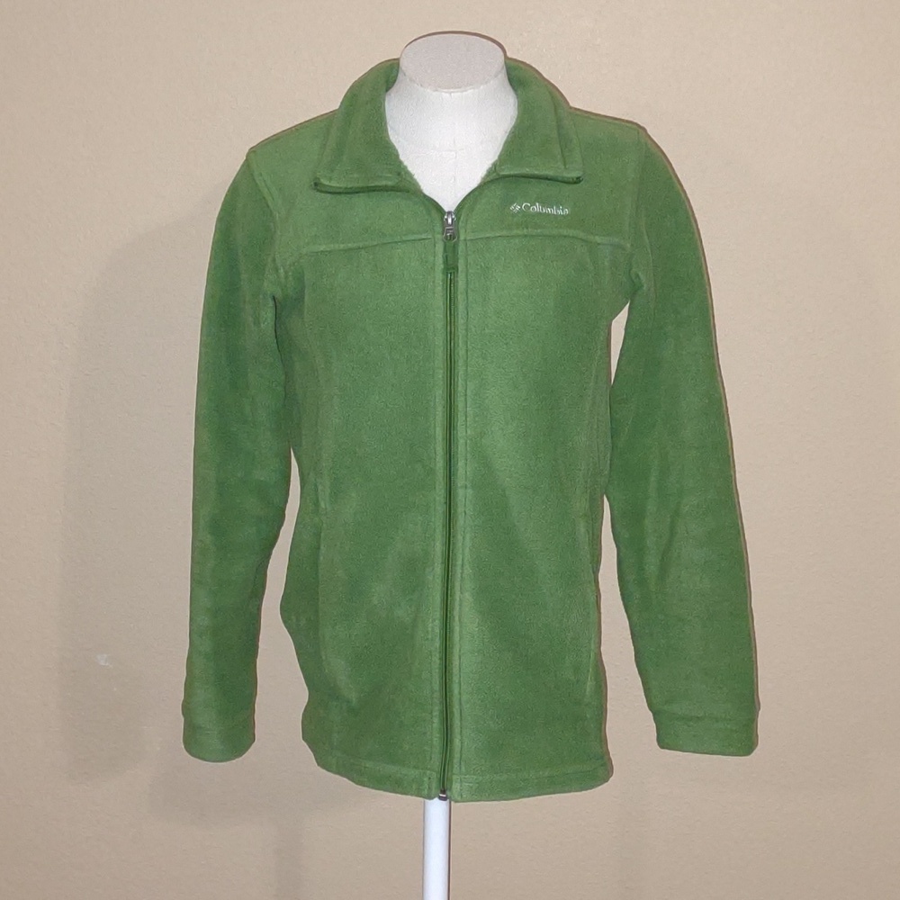 Girls Columbia Full Zip Fleece Jacket Size L (14/16)